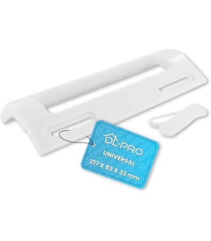 Maniglia bianca per porta - Frigorifero, congelatore - WHIRLPOOL - 2313873000382463964