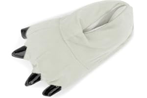 OCHENTA Chaussons Unisexe Animal Fantaisie Peluche Pantoufles Patte Cosplay