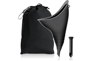 ZephyrCraft Orinatoio Portatile Donna, Imbuto per Pipì Donna in Piedi, Riutilizzabile in Silicone per Urinare in Piedi, Adatto per Esterni, Campeggio e Viaggi