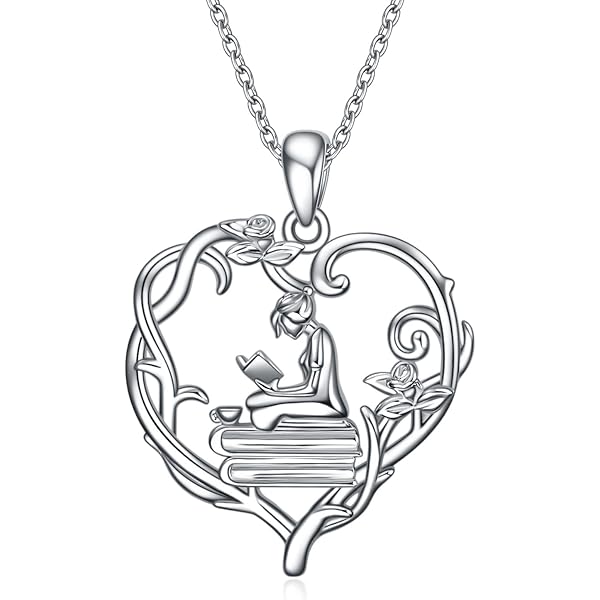 Collana con ciondolo a forma di libro di laurea con foto personalizzata, gioielli in argento sterling 925, compleanno/San Valentino/regalo per mamma/nonna/amanti - Italia