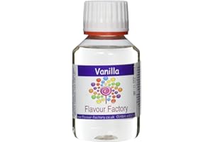 Flavour Factory Intense Food Flavouring, Vanilla, 100 ml