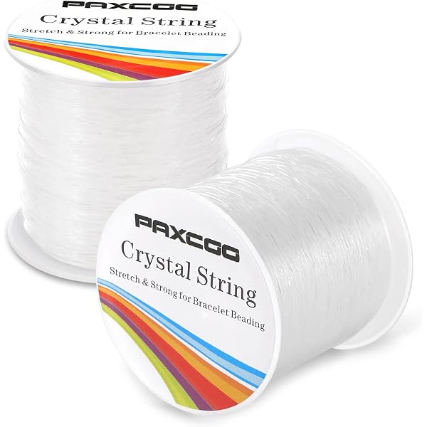 thumbnail image 2 of Pandahall 25 Rolls Black Elastic Jewelry Cord - 0.8mm Stretch Bracelet String 2 of 11
