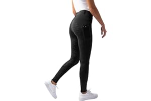 HORZE DEA Women's Riding Leggings with Full Seat and Mobile Phone Pocket