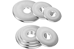 Drenky Spessori Con Diametro Esterno Extra Large M8 X 30mm Spessore 2mm Rondelle Piatte DIN 125 Acciaio Inox A2 V2A 20 Pezzi Metaliche Rondella Per Viti O Bulloni Di Fissaggio