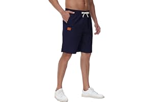 Djtnzdm Pantaloncini Uomo Estivi Bermuda Uomo Cargo Shorts Cotone Uomo Pantalone Corto con Tasche