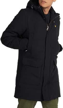 Scott Black Wadded Longline Jacket 