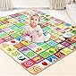 AYSIS Double Sided Water Proof Baby Mat Carpet Baby Crawl Play Mat Kids Infant Crawling Play Mat Carpet Baby Gym Water…