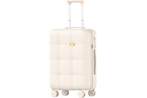 MGOB Suitcase Carry-on Luggage, PC Hard Suitcases with Spinner Wheels,Lightweight Luggage for Travel, 20inch Cabin Suitcase with Combination Lock