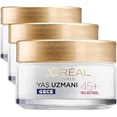 L'Oreal Paris Yaş Uzmanı 45+ Kırışıklık Karşıtı Sıkılaştırıcı Gece Kremi (3 paketi)