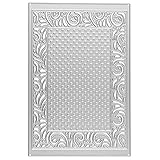 prager fenstersturz 13,6 cm x 9,4 cm Präge- & Stanzschablone, Hintergrund 1, 13,6cm x 9,4cm, passend für gängige Präge- & Stanzmaschinen  Schablone zum Gestalten von Grußkarten, Einlegern