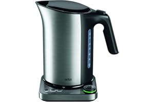 Braun Household Braun Idcviv czajnik Wk 5115 Bk, z systemem szybkiego gotowania i funkcją utrzymywania ciepła, 5 poziomów temperatury do herbaty