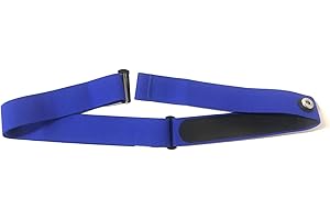 TAOPE Sangle de Ceinture Élastique Sport Support Poitrine Réglable Moniteur de Fréquence Cardiaque Equipement de Fitness pour Garmin Wahoo, CooSpo Original HRM Belt