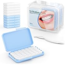 20 Piezas De Cera Dental De Ortodoncia Para