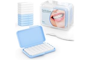 BVN Szelki woskowe, 10 szt. Wosk dentystyczny do aparatów ortodontycznych i wyrównywaczy