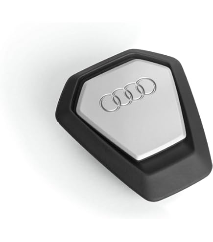 Emblu00e8me Exclusive Black Edition Audi E-ton S En Noi Avec