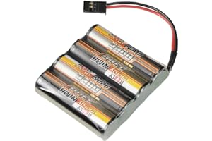 Reely Batterie réceptrice (NiMh) 4.8 V 2300 mAh Nombre de cellules: 4 Side by Side fiche Futaba Femelle