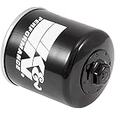 K&N Motorcycle Oil Filter: High Performance, Premium, Designed to be used with Synthetic or Conventional Oils: Fits Select Ho