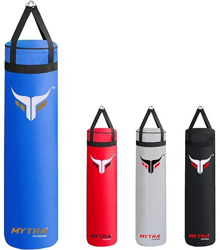 Saco De Boxeo SHARK BOXING 100/150/180 Cm - Sin Relleno, Piel Sintética, Incluye Mosquetón Giratorio Y Cadenas