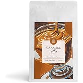 Mim and More Caramel Coffee - Karamel Aromalı Kahve &Ccedil;ekirdek Kahve, 200 Gr