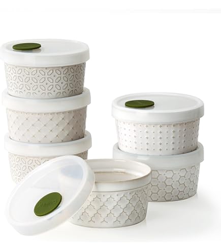MALACASA 12 Piece 110ML Ramekins Dipping Bowls Porcelain Creme Brulee Ramekins Soufflé Dishes Small Baking Dish for Serving Dip, Custard, Ice Cream, Oven Safe, Oven Safe, Ivory White