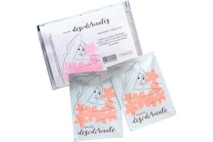 10 pcs Lingette Déodorante Monodose avec Pierre d’Alun | Hygiène Corps Aisselles, absorbant Odeur Sueur Unisexe | Anti-Transpirant Neutre Voyage, Deo Anti-Traces Peaux Sensibles