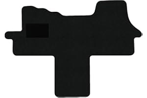 ‎ALPHA-TEX PRODUKTIONS- UND HANDELS GMBH Fußmatten passend für FIAT Ducato Typ 250 alle Sitzvarianten (Baujahr 2006-2024), Hit schwarz | 1-TLG | Umrandung schwarz