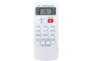 Wellclima Mando a Distancia de Aire Acondicionado YKR-H/102E - YKR-H/103E Compatible con el Mismo Modelo de Marca AUX Autif Argo Aukia Digital Clima Mundoclima Sendo Vortis Zephir, Wins y Otras