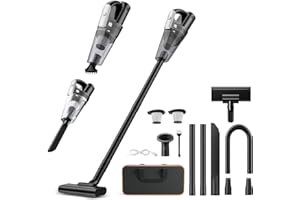 Yontwe 120W Aspirador de Mano Aspirador Coche 7500-10000PA aspiradora de Mano 2 Engranaje Ajustable Aspirador de Mano Potente aspiradora de Mano sin Cable Carga USB Aspirador Clean la Oficina en casa