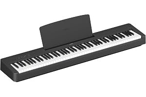 Yamaha P-145B Digital Piano – P-Series, 88 Keys, Black Finish, Weighted Keys, Compact Design, Expressive Sound, Ideal for Beginners & Intermediate Players