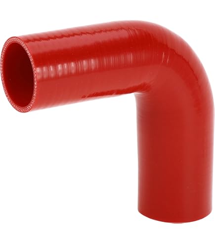 Tuyau Silicone Rouge Refroidissement - Diamètres 51mm à 63mm - Neuf - Uxcell