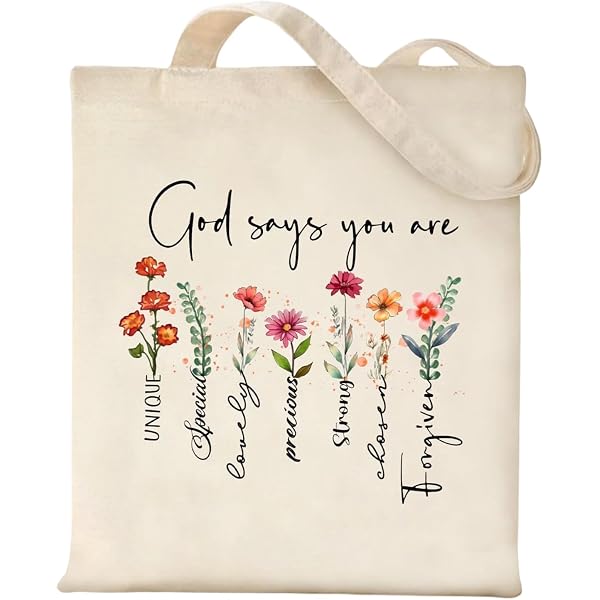 Inspirierende Make-up-Tasche Mit Bibelvers – Geräumig, Robust, Ideal Als Geschenk Für Christliche Frauen