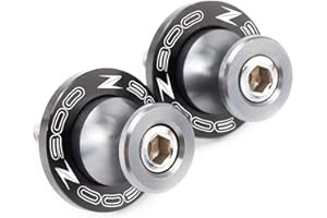 2BIRD Accessoires de Moto pour Kawasaki Z900 Z 900 Z650 Z 650 2017 2018 2019 2020 2021 8mm Motorfuke CNC SwingAm Spools Subssers sous-Support (Color : Z900 Titanium)