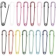Confezione 350 Spille Da Balia Di Sicurezza – Assortite In 5 Colori, Lunghezza 22 Mm, In Metallo, Ideali Per Sartoria, Crafting E Uso Domestico - 3