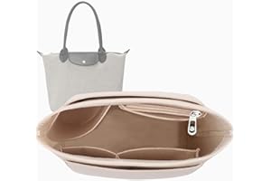 Lckaey Filz-Organizer für Taschen, groß, Y012-beige-L