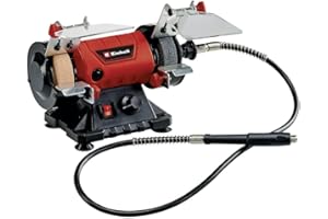 Zestaw wkrętaków szlifierskich Einhell TC-XG 75 (zestaw do polerowania/szlifowania, wałek szlifierski na łożysku kulkowym i elastyczny do prac precyzyjnych, kompaktowa rama metalowa)