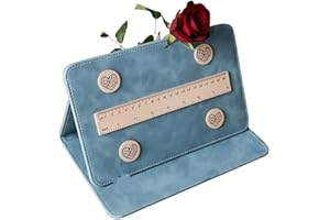 ZWXQE Soporte plegable para patrones de punto | Imán de tablero de exhibición de patrones de punto | Organizadores magnéticos de patrones de ganchillo | Tablero magnético para patrones, soporte plegable