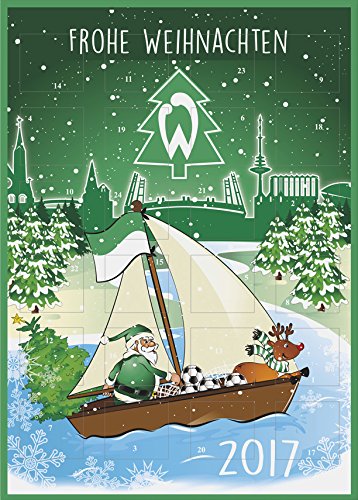 Preisvergleich Produktbild SV Werder Bremen Fußball Adventskalender Kalender 2017 *NEU*OVP*