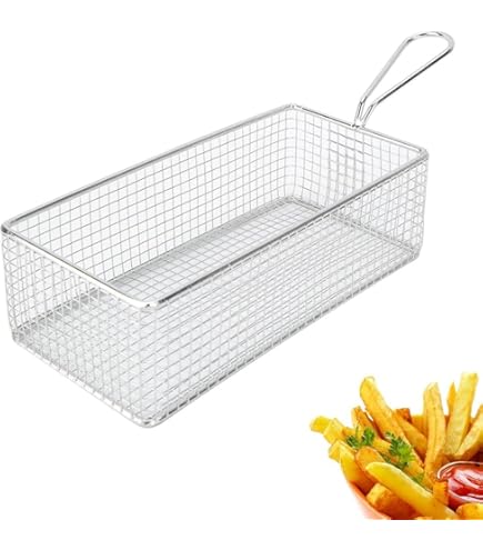 Cestello Per Friggitrice Elframo - 375x215x120 Mm, Acciaio, Per Modelli ES20, ESD20, GWDT20, Ecc. - Foto 10