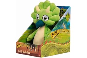 Grandi Giochi - Gigantosaurus Peluche 25cm, dinosauri assortiti - GGN04000