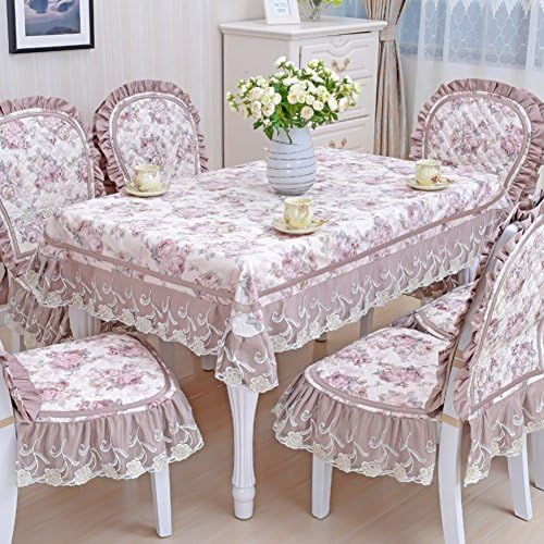YYHSO Round Tablecloth Rectangular Coffee Table Pad,Fabric Table Cloth,Set Of Seat Covers Upholstery Kit-A 110x160cm(43x63inch)