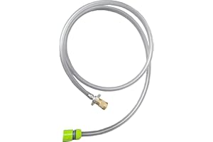 GASTROBEDARF WESTERBARKEY 4m Spülschlauch zur Reinigung von Zapfanlagen/Schankanlagen mit 28mm Reinigungsadapter & Schlauchkupplung