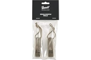 Brandit Signal Whistle Molle 2 Pack Silbar, Unisex Adulto