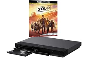 Sony UBP-X700 MULTIREGION Blu-ray Player Bundle with Solo - A Star Wars Story Ultra HD 4K Blu-ray Disc