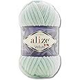 Wohnkult 100 g Alize Velluto Wool in 30 Selection (15 | Mint)