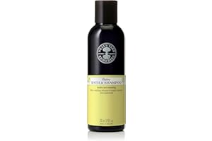 Neal's Yard Remedies Baby Bath & Shampoo, Body Wash Suitable For Newborns, With Lavender & Chamomile, Vegan & Cruelty-Free, 200ml