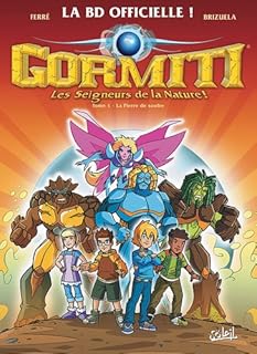 jaquette livre Gormiti T01