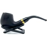 Pipsan Bent Apple 9 mm Filtreli Pipo - Siyah 2400