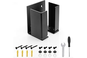 Hikig Soporte de Caja de Carga de Metal para EV – Soporte de Pared para Cargador eléctrico de Coche EV para Todas Las Cajas de Control de Cargador EV Dentro de 4.33 Pulgadas de Ancho x 3.54 Pulgadas