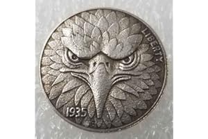 YunBest Morgan Silver Dollars – Pièce Hobo Nickel – Collection de pièces de Monnaie de 1935 – Dollar américain Old Morgan Dollar BestShop
