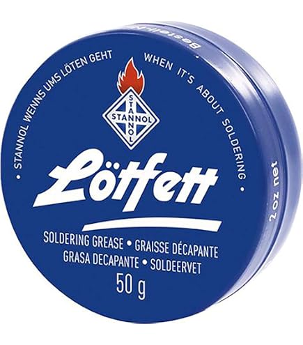 Felder Soldeervet – 50 G In Blik – Zuurflux – DIN EN 29454.1.3.C (F-SW 21) – Voor Zachtsolderen En Vertinnen – Elektronica En Metaal